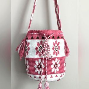 Authentic Wayuu Bag/ Size L/ Handmade women's bag.